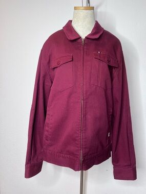 Devium Mens Burgundy Jacket